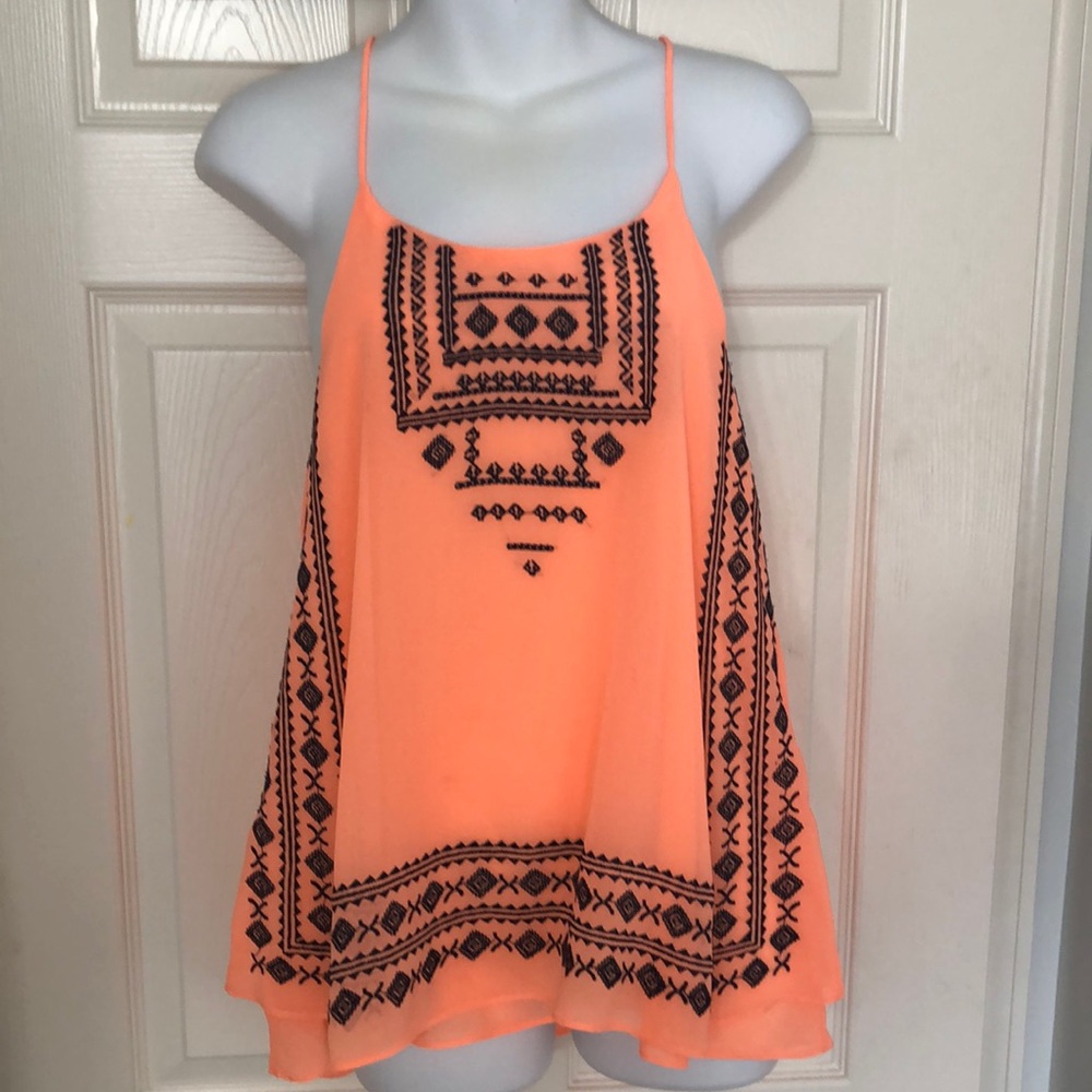 Embroidered top